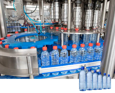 Automatic Plastic Bottle Water Filling Sealing Machine