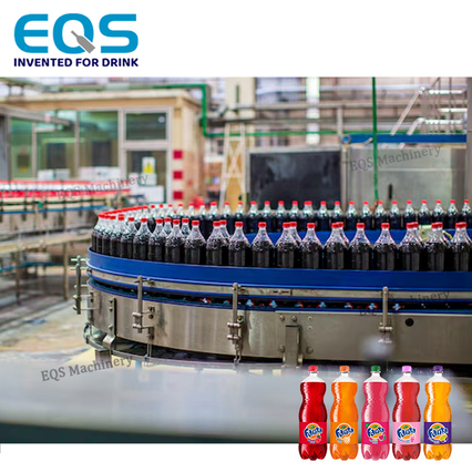 2500BPH 4000BPH 6000BPH 9000BPH 14000BPH Carbonated Sparkling Water Soft Drink Making Machine Production Line