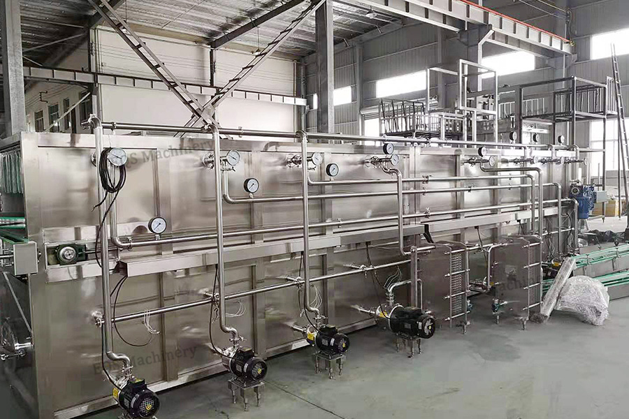 6000bph Pasteurizer Machine Fresh Craft Beer Pasteurizing Tunnel Processing Equipment Beer Pasteurized