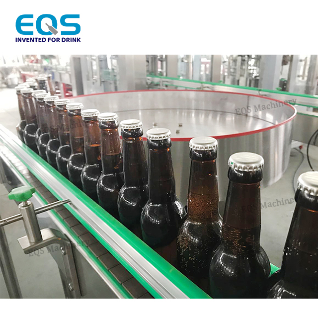 Automatic Beer Brewing glass bottle Line Beer Filling Machines For Production Machinery Line