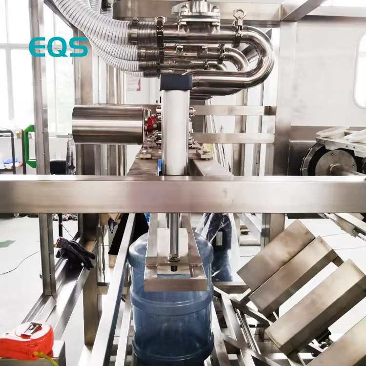 3 in 1 full automatic water plant production line washing filling sealing Packing Machine For 3&5 Gallon Barrel