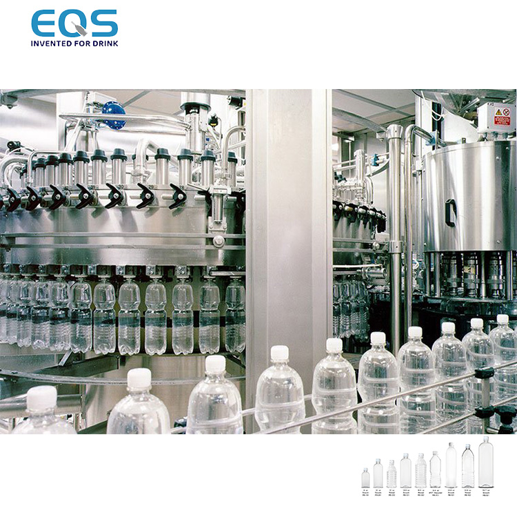 Full Automatic Drink Water Bottling Production Line Filling Machine Factory Equipment