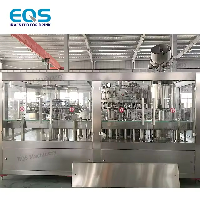 Factory Price 2000-20000BPH Carbon Dioxied Soda Production Line Carbonated Beverage Filling and Capping Machine