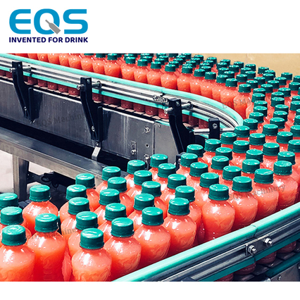 Automated Juice Bottle Apple Juice Filling Capping And Labeling Machine For Beverage Production Line