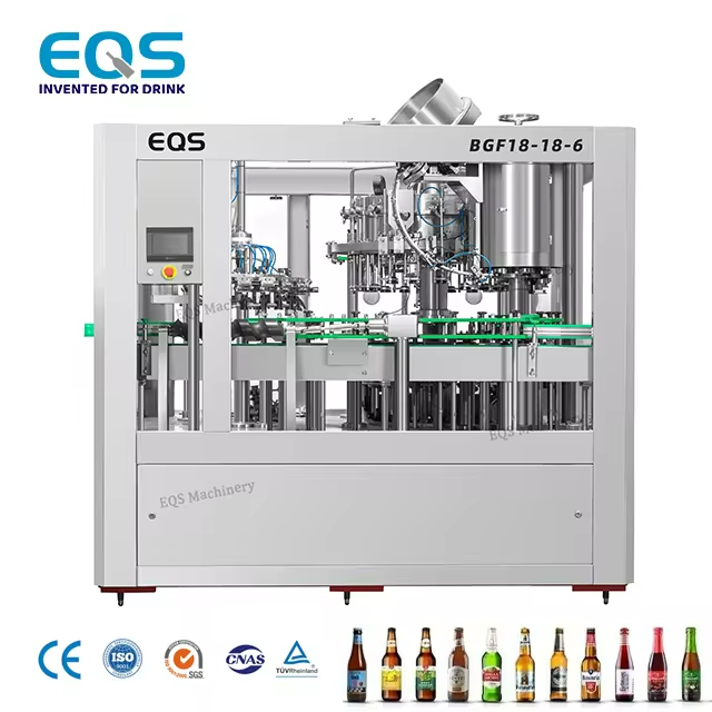 250-500BPH Manual Beer Brewery Bottle Filler Lager Bottling Equipment Filling Machine