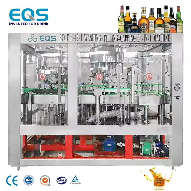 Factory Wholesale Automatic 2000BPH whisky Vodka Liquor Filler Bottle filling machine