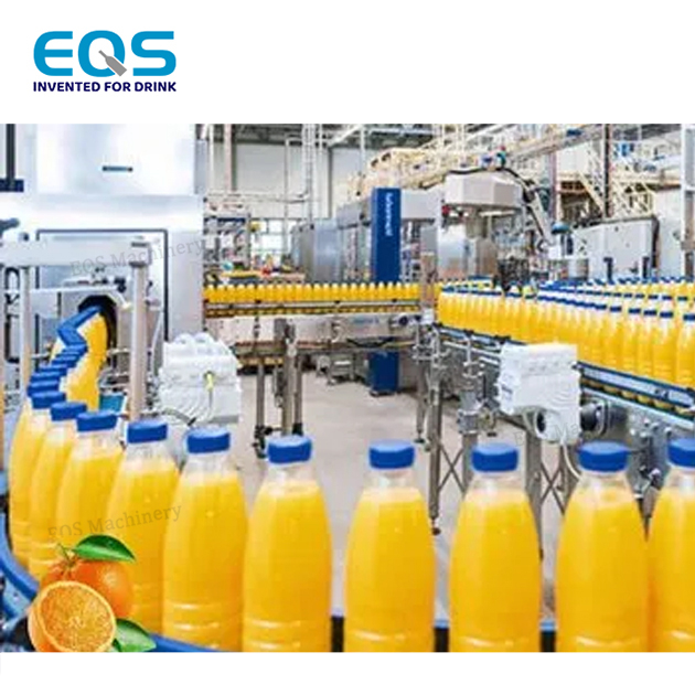 Customized capacity Complete Full Automatic fresh fruit juice processing machinery