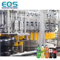 Small Carbonated Water Drink PET Bottling Filling Machine Turnkey Production Plant