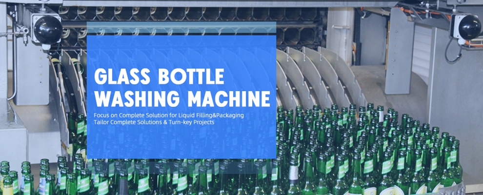 glass bottle washing machine