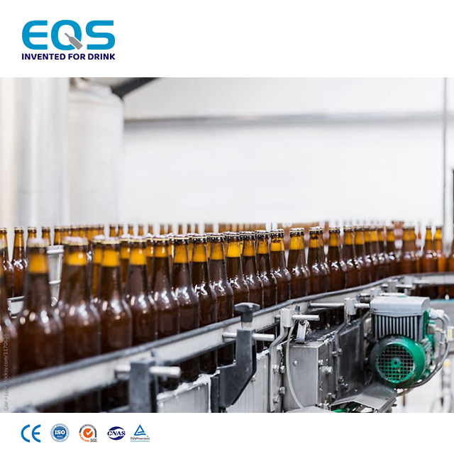 High-Quality Fast Speed Automatic 24-24-8 Glass Beer Bottle Filling Machine