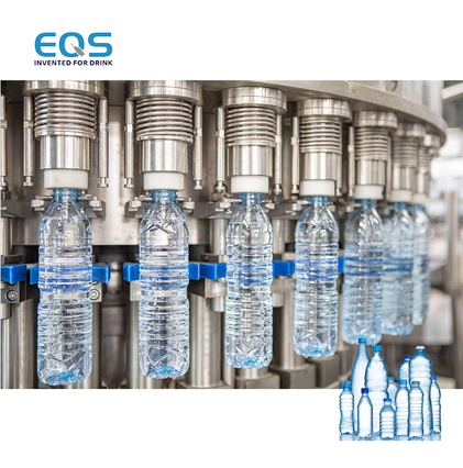 Hot Sale Production Line 330ML 500ML 750ML Water Rinsing Filling Capping Machine For Pet Bottle