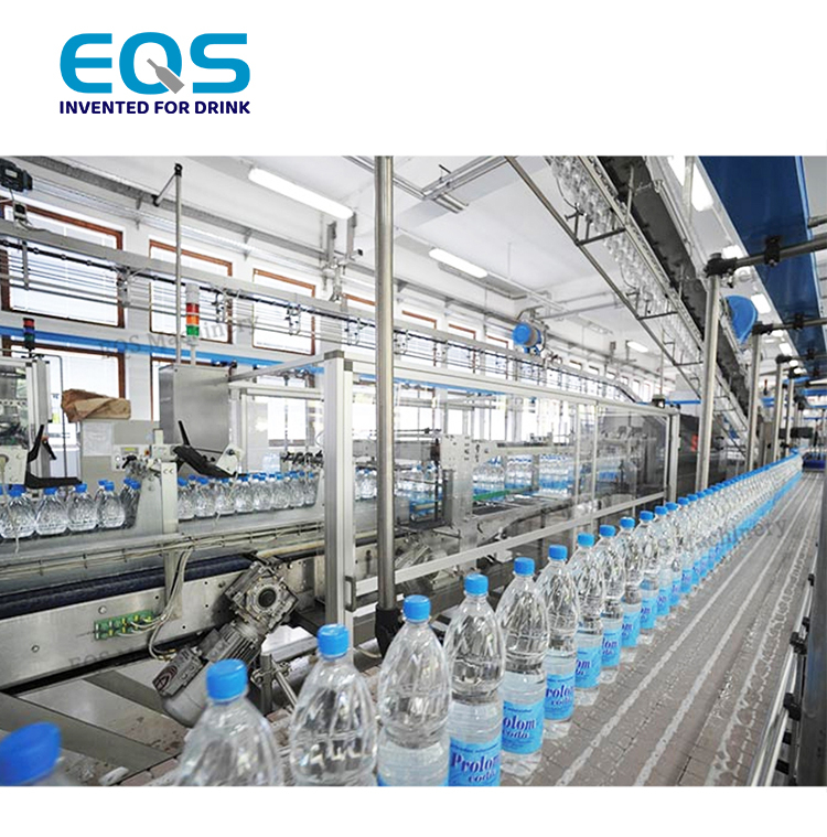 Turnkey 4000BPH Plastic Bottle Drinking Pure Water Factory Water Bottling Filling Machine