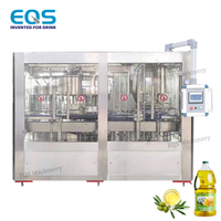 High Quality Completely Automatic Plastic Bottle cooking oil filling machine